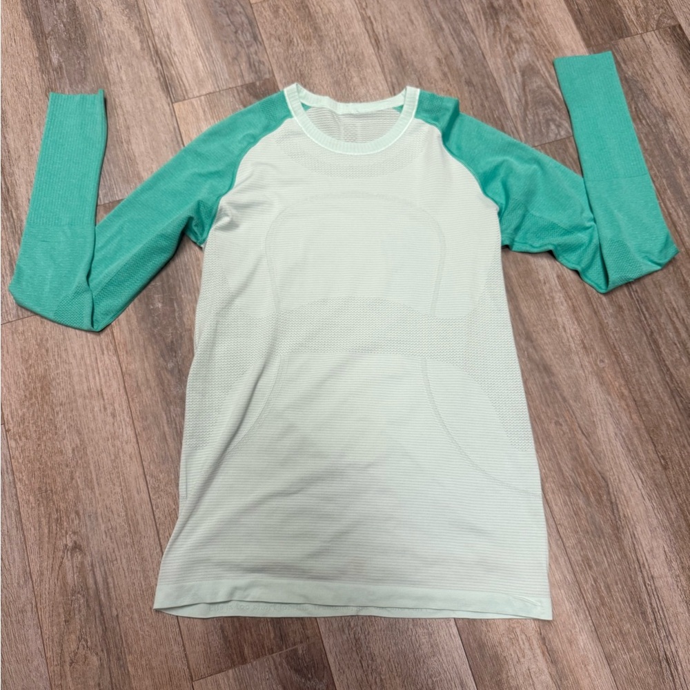 Mint Green Long Sleeve Shirt